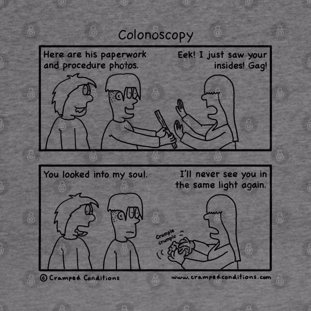 Colonoscopy paperwork by crampedconditions